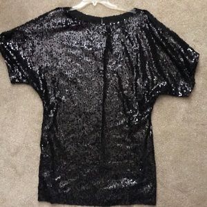 Black sequin, mini dress